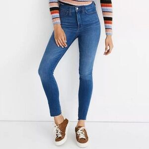 Madewell 10" High-Rise Skinny Size 27